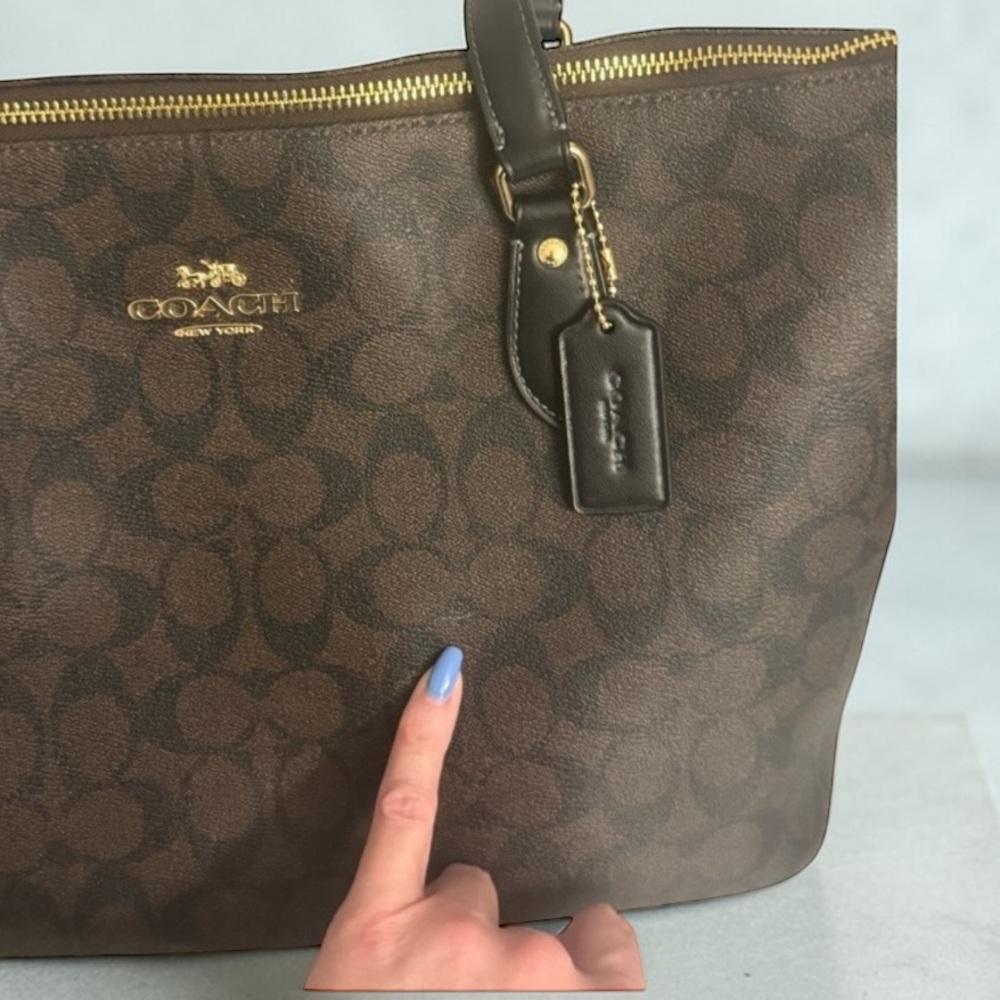 Coach Gallery Tote Shoulder Bag - Picture 6 of 7